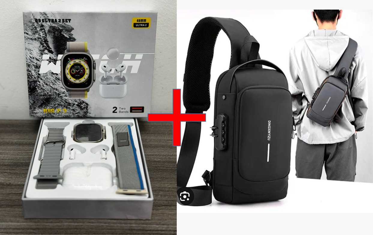 Miniatura 2 de Combo Q9 Ultra 2 + Morral Con Clave